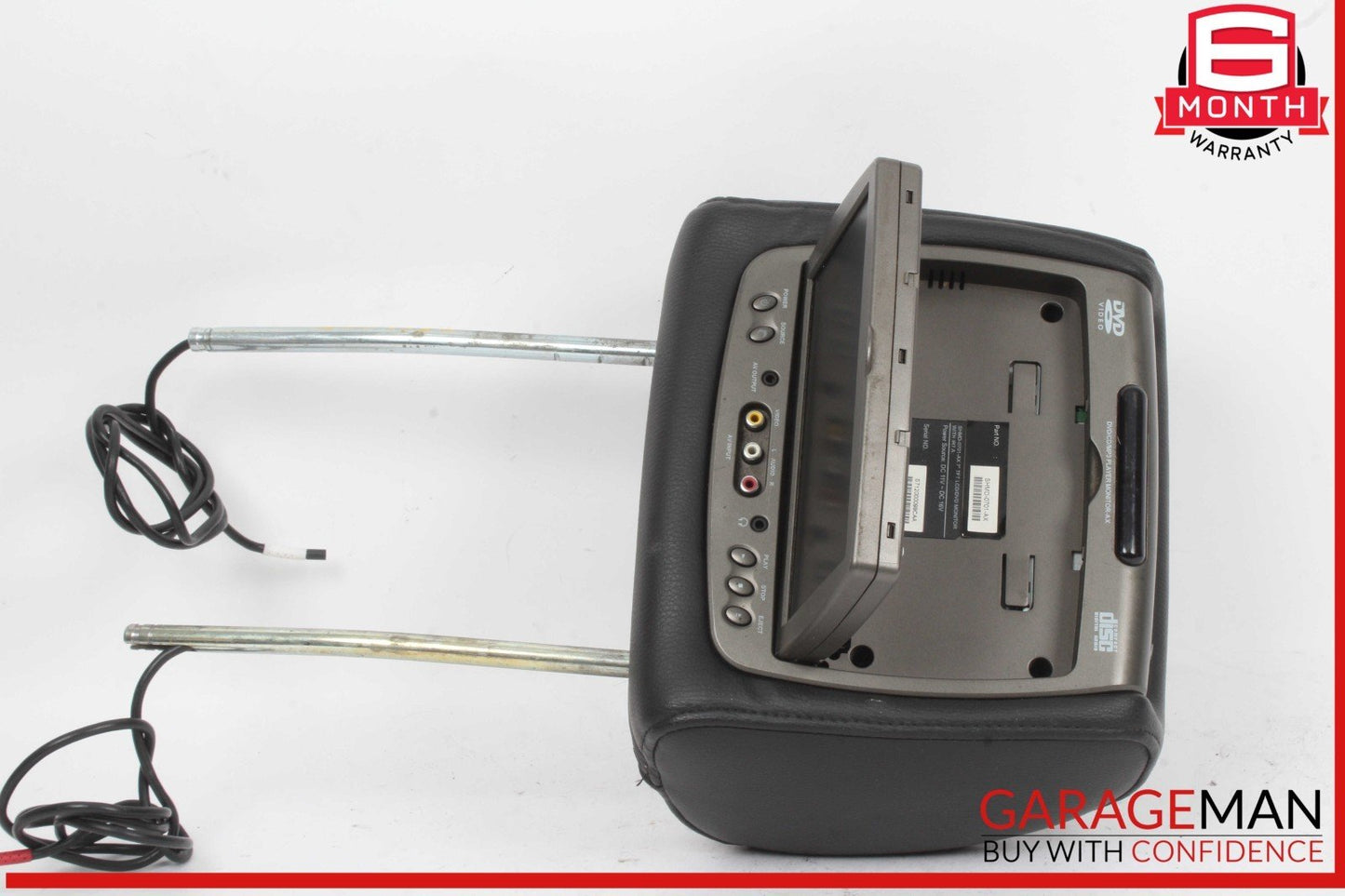 08 Mercedes X164 GL550 Front Left Side Headrest Monitor SHMD-0701-AX DVD Player
