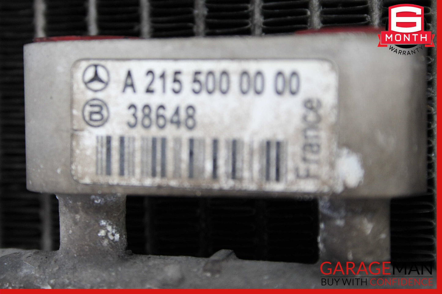 00-06 Mercedes W220 S55 CL55 Engine Cooling Radiator AC A/C Condenser OEM