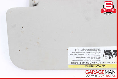 06-12 Mercedes X164 GL450 ML450 Front Right Side Sun Visor Sunvisor Shade Gray