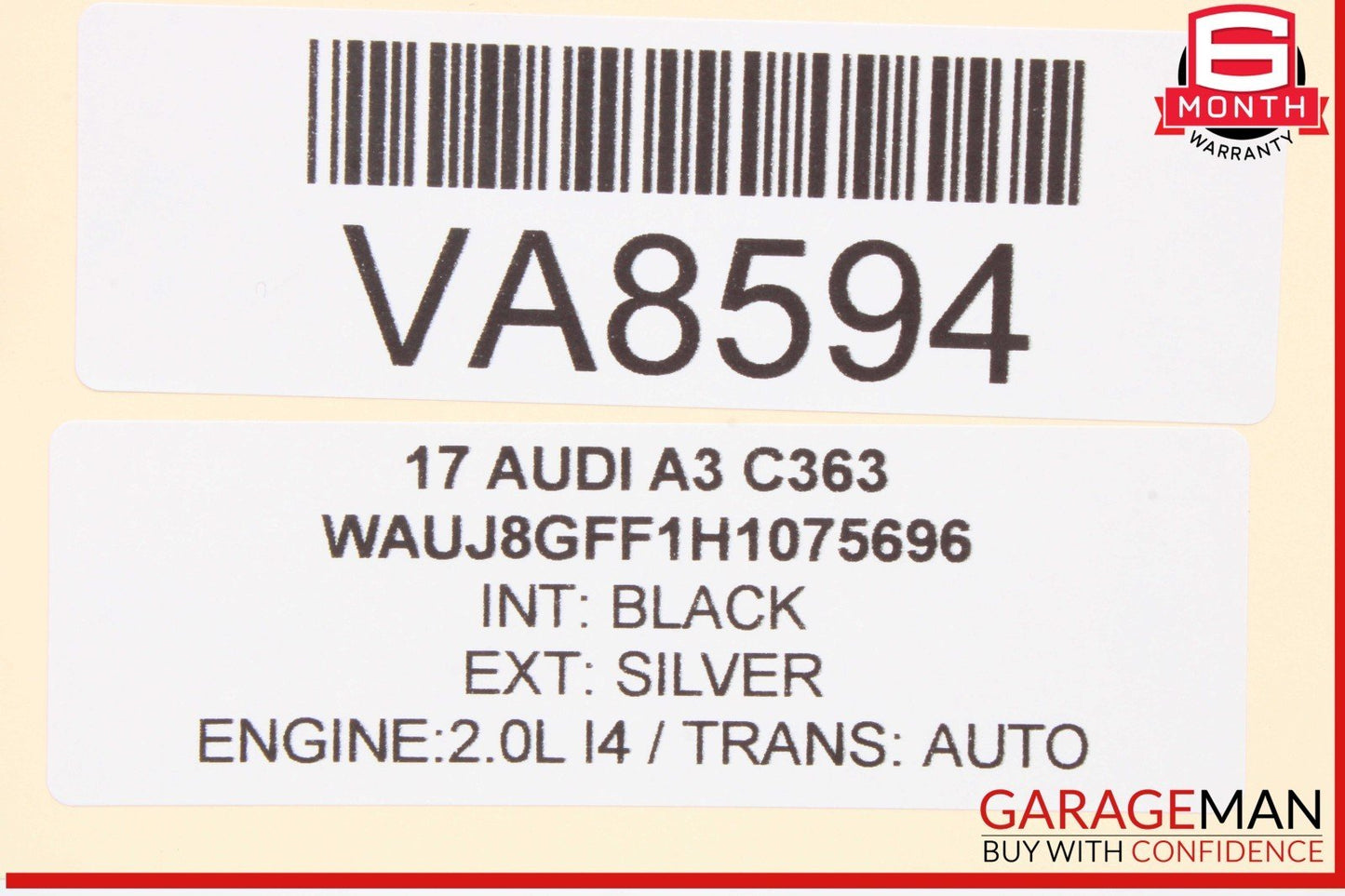 17-24 Audi A3 A4 Q7 Rear Left Driver Side Window Regulator Motor 8W0959801  OEM