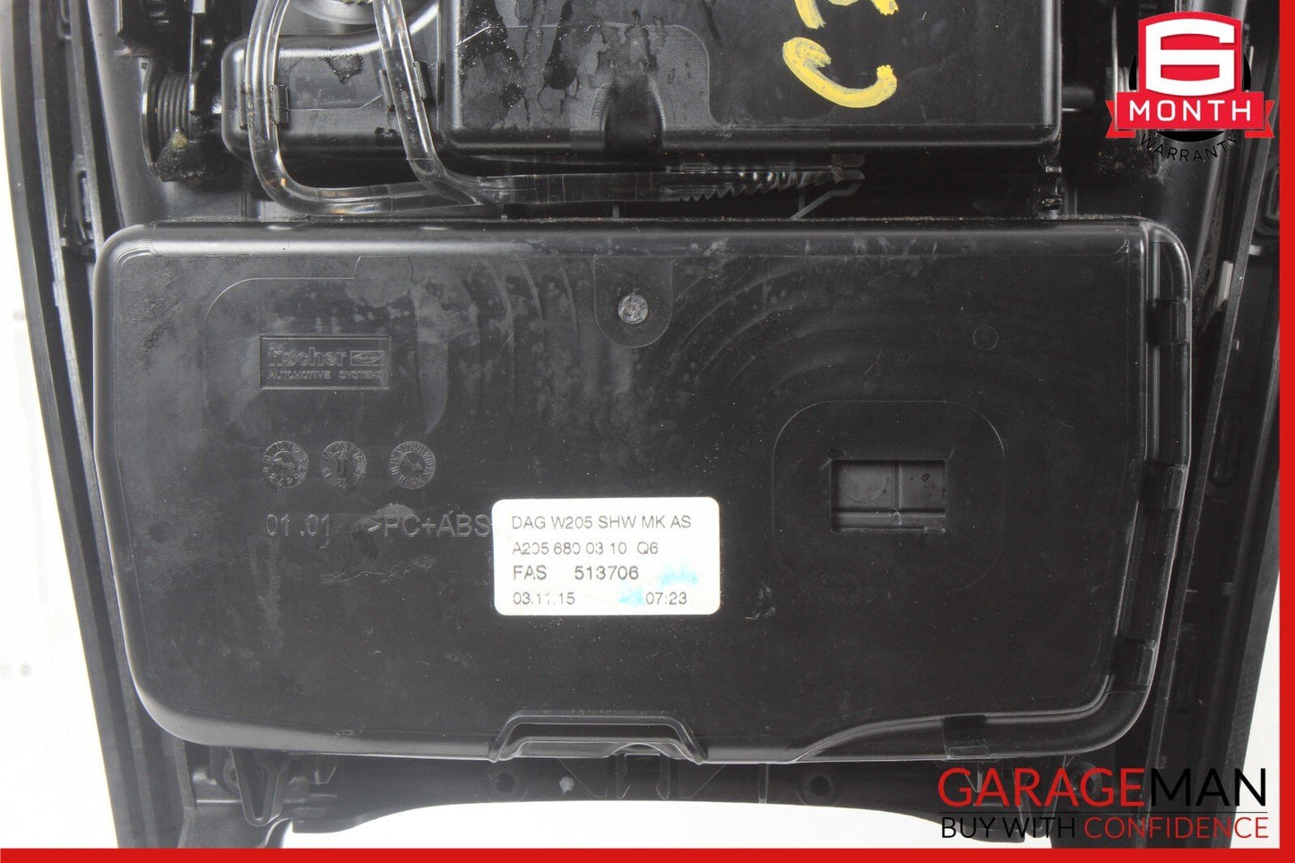15-18 Mercedes W205 C300 C350e Center Console Trim Bezel Assembly OEM