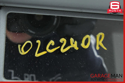 01-07 Mercedes W203 C240 C32 AMG Front Right Side Sunvisor Sun Visor Grey OEM