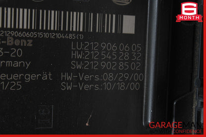 10-11 Mercedes W212 E350 E550 Rear Fuse Relay Box SAM Module Assembly OEM