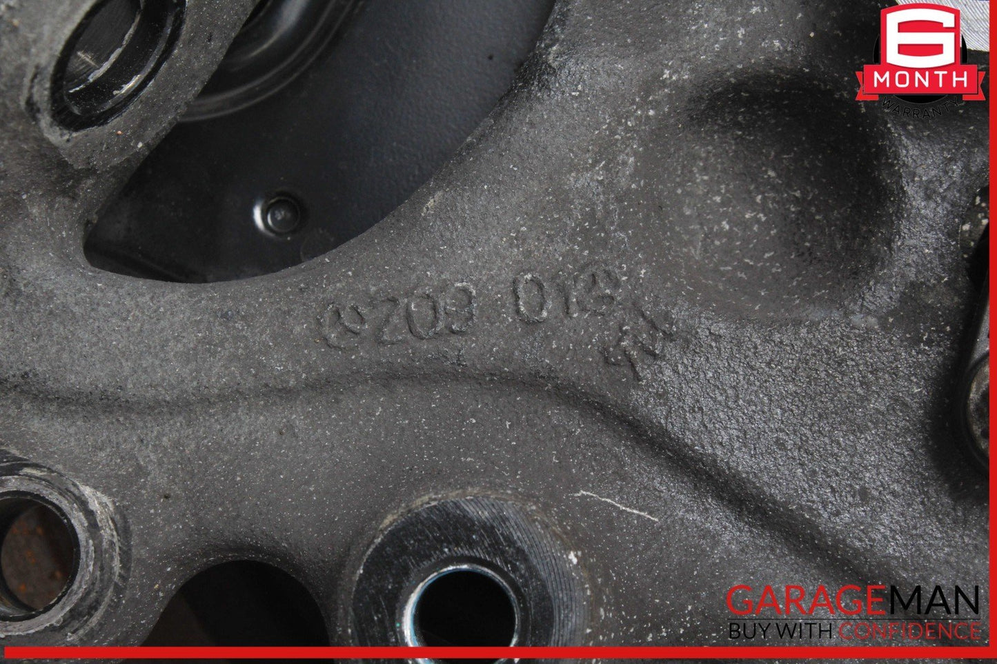 03-09 Mercedes W209 CLK320 Front Right Spindle Knuckle Wheel Hub w/ Rotor Disc