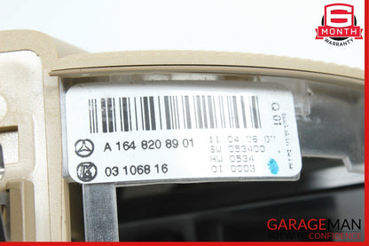 06-12 Mercedes X164 GL450 4MATIC Front Overhead Dome Light Reading Map Lamp OEM