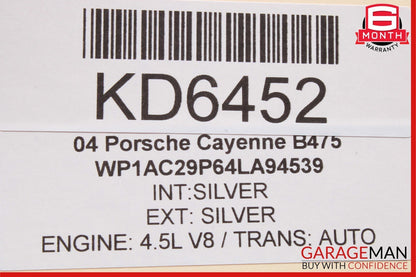 03-10 Porsche Cayenne S 955 957 MAF Mass Air Flow Sensor Meter Tube OEM