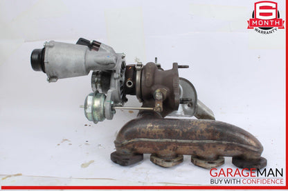 12-15 Mercedes W204 C250 CGI 1.8L Turbo Turbocharger Manifold Assembly OEM