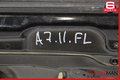 12-18 Audi A7 Front Left Driver Side Door Shell Panel Black OEM