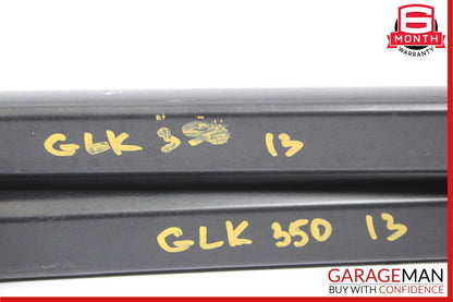 13-15 Mercedes X204 GLK350 Left & Right Roof Luggage Rack Rail Molding Trim Set