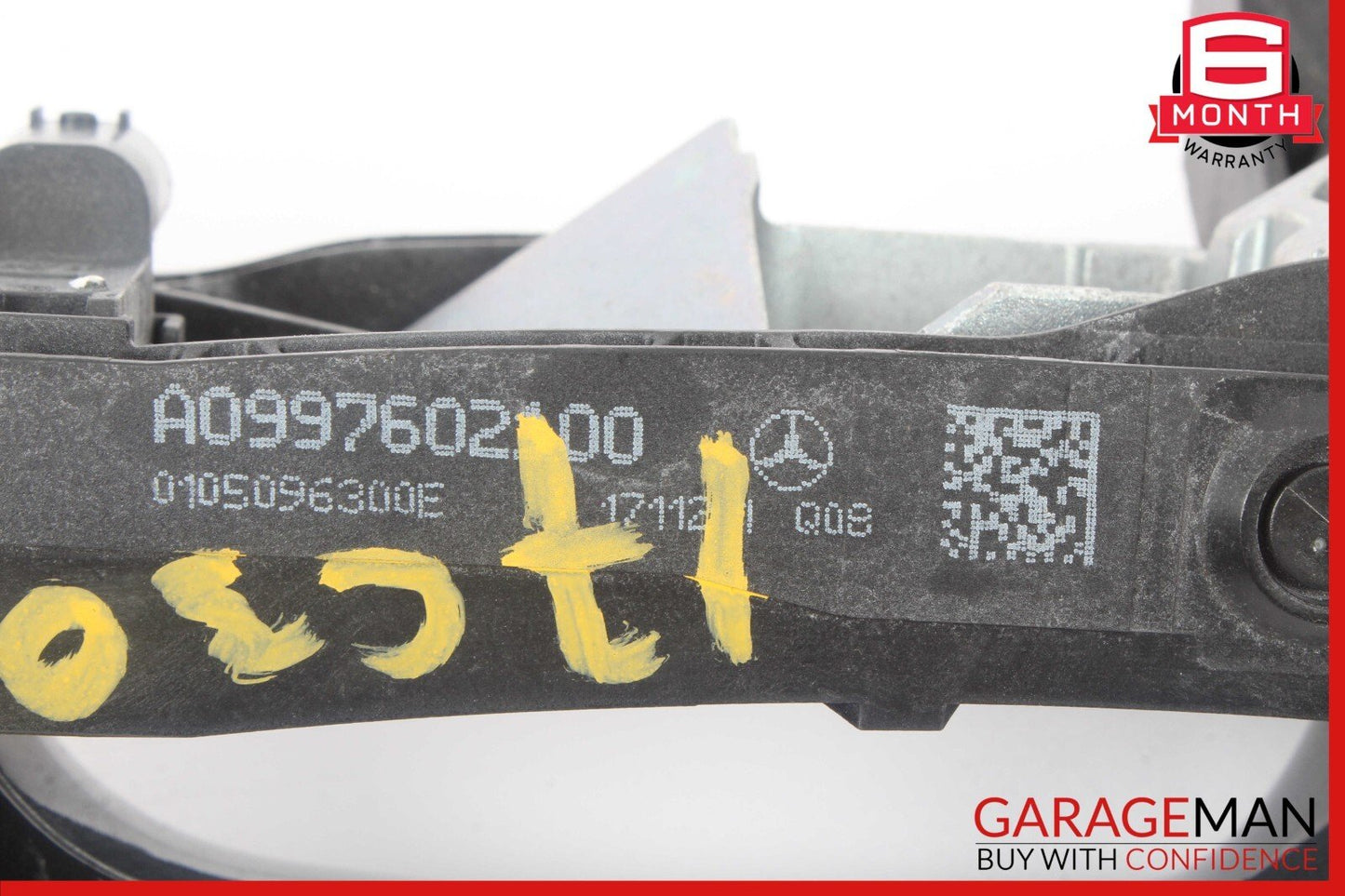 15-20 Mercedes W205 C300 Rear Left Side Exterior Door Handle Keyless Go OEM