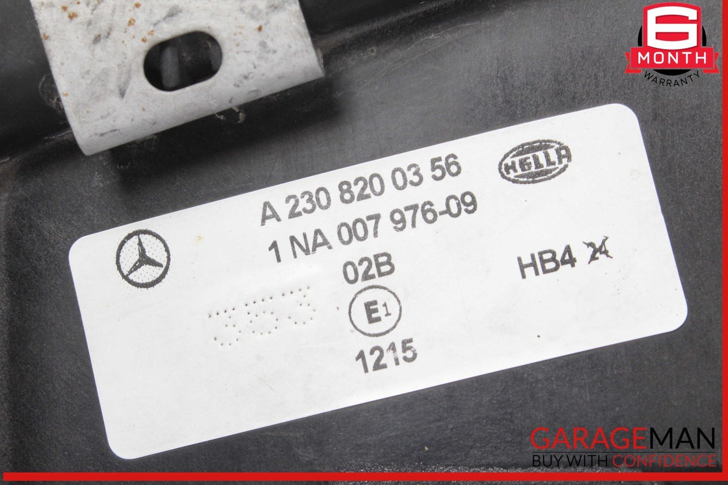 03-07 Mercedes R230 SL500 SL55 AMG C320 Left Driver Side Fog Light Lamp OEM
