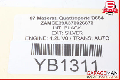 03-08 Maserati Quattroporte M139 Front Right Seatbelt Seat Belt Retractor OEM