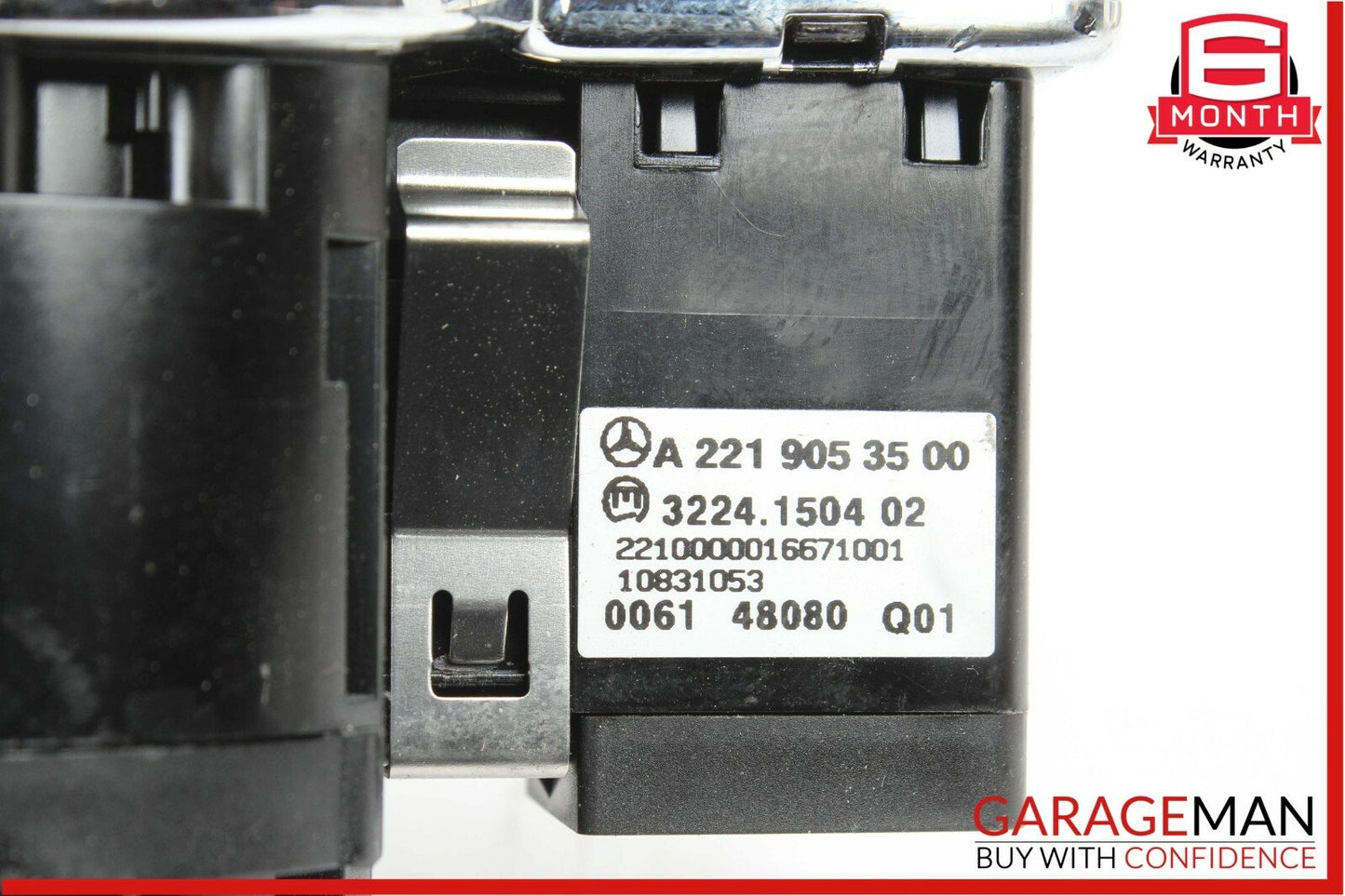 07-13 Mercedes W221 S550 S600 CL550 Headlight Switch Control 2219053500 Q01 OEM