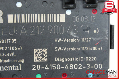 08-14 Mercedes W204 C250 C300 C350 Front Right Side Door Control Module Unit