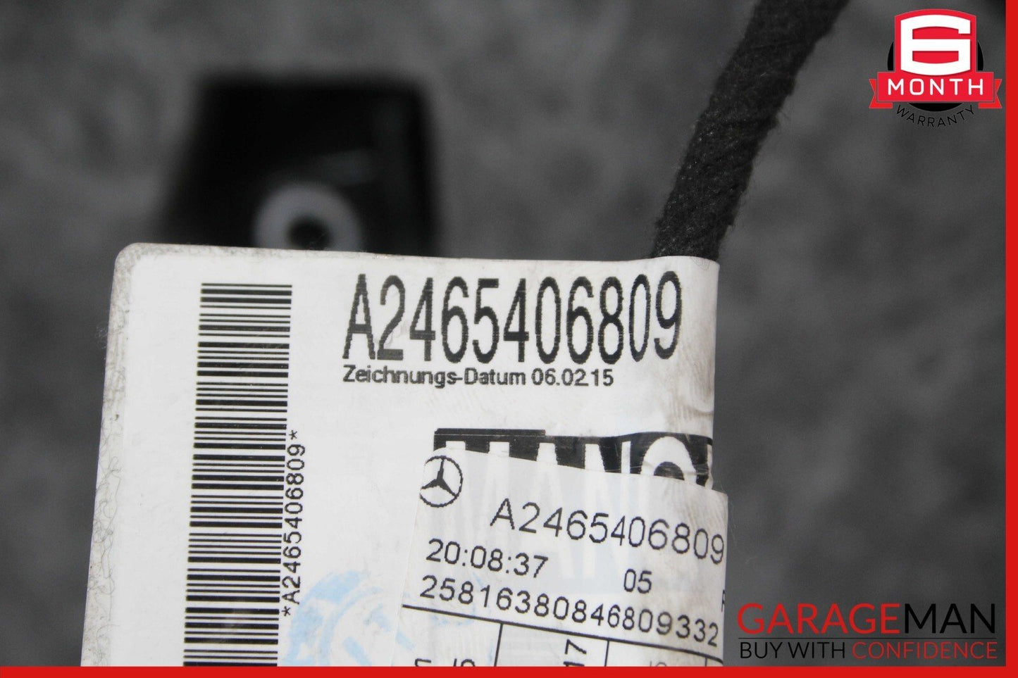 14-18 Mercedes W117 CLA250 Rear Left Interior Door Trim Panel Cover Assy Black