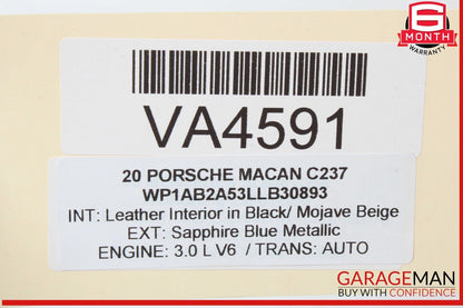 17-24 Porsche Macan 95B Engine A/C Compressor 8T0816803G OEM