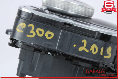 19-21 Mercedes W205 C300 Center Console Multi Function Control Switch 2059054006