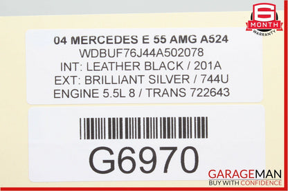03-09 Mercedes W211 E55 AMG Rear Left / Right Sway Bar Stabilizer Tie Rod Link