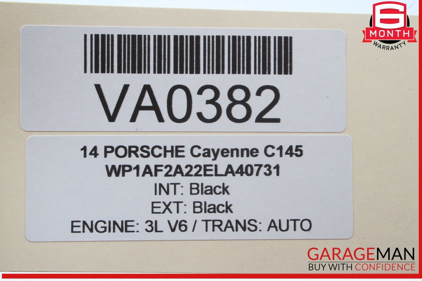 11-14 Porsche Cayenne 958 Front Comfort Body Computer Control Module BCM OEM
