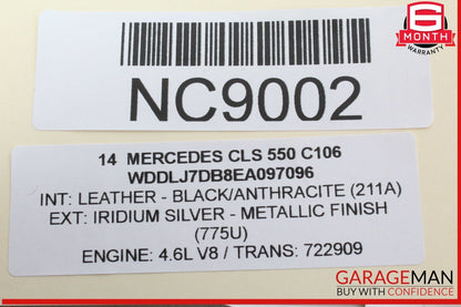 12-18 Mercedes W218 CLS550 Left and Right Side Door Tweeter Speaker Black OEM