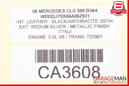 03-11 Mercedes W219 CLS500 E320 E550 RWD Front Left Lower Rearward Control Arm