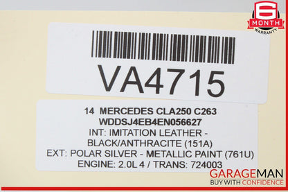 14-18 Mercedes W117 CLA250 Rear Left Side Suspension Lower Control Arm OEM