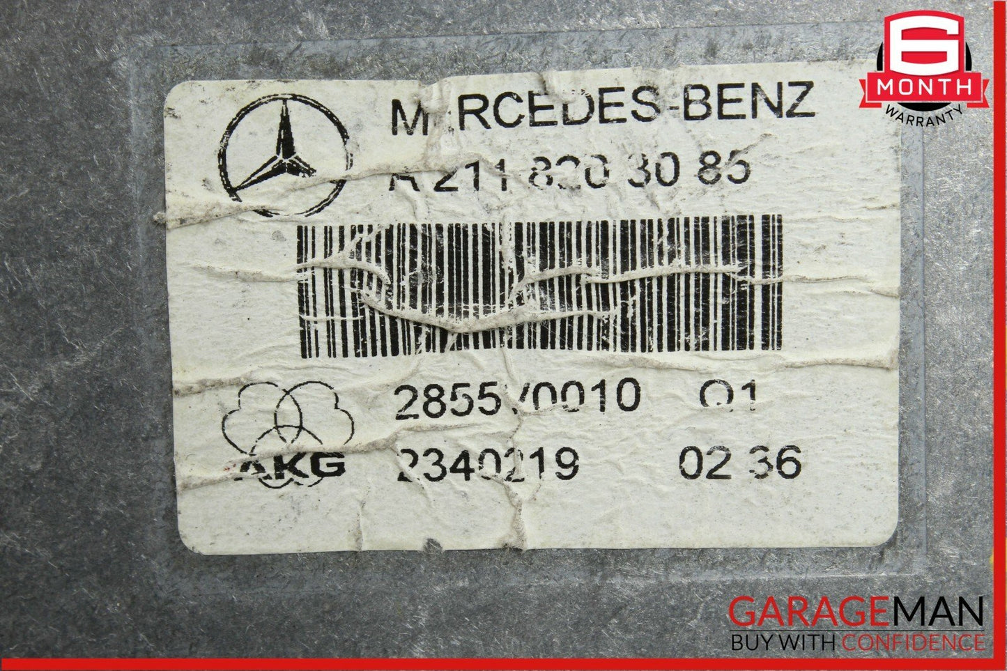 03-06 Mercedes W211 E350 Communication Voice Control Module Unit Q1 OEM