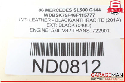 03-08 Mercedes R230 SL500 SL600 SL55 AMG Front Right Side Lower Control Arm OEM