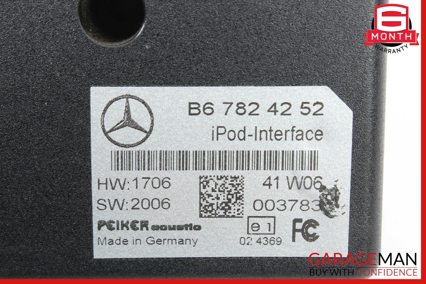 06-12 Mercedes C230 GL320 GL450 ML550 Ipod Interface Control Module OEM