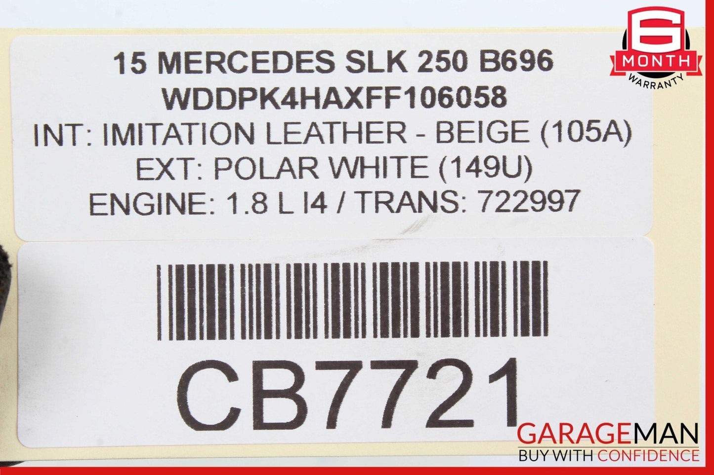 12-20 Mercedes R172 SLK250 SLC180 Front Left Side Lower Wishbone Control Arm