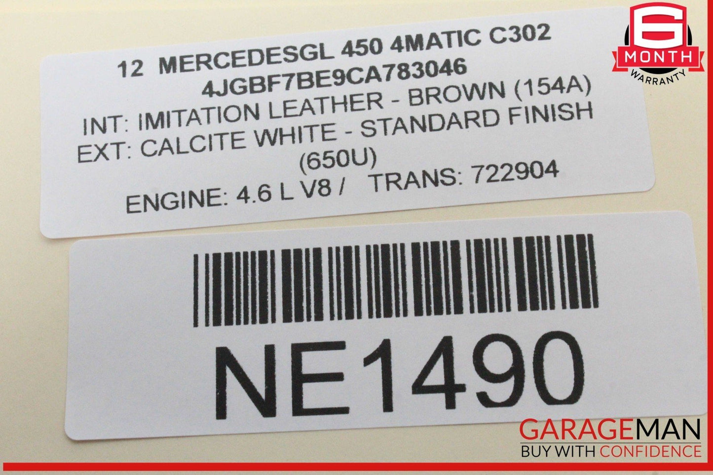 10-12 Mercedes X164 GL450 4MATIC Parktronic Park Assist Control Module OEM