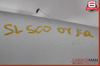 03-08 Mercedes R230 SL500 Front Right Passenger Side Wing Fender Panel Silver
