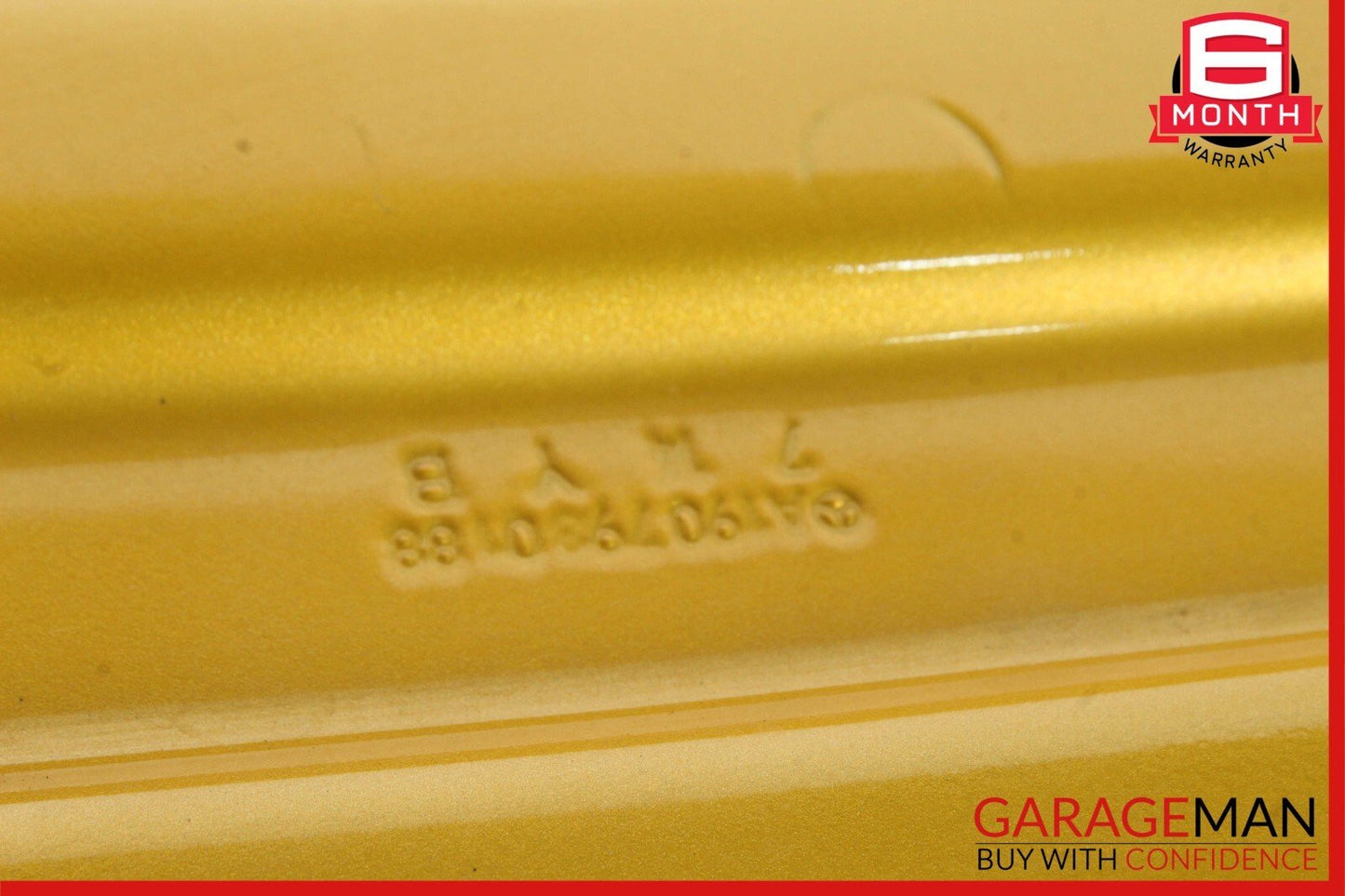 17-21 Mercedes C190 AMG GT Rear Tailgate Boot Lid Spoiler Cover Panel Yellow OEM