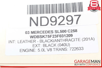 03-12 Mercedes R230 SL500 CLS550 Rear Left / Right Side Thrust Lower Control Arm