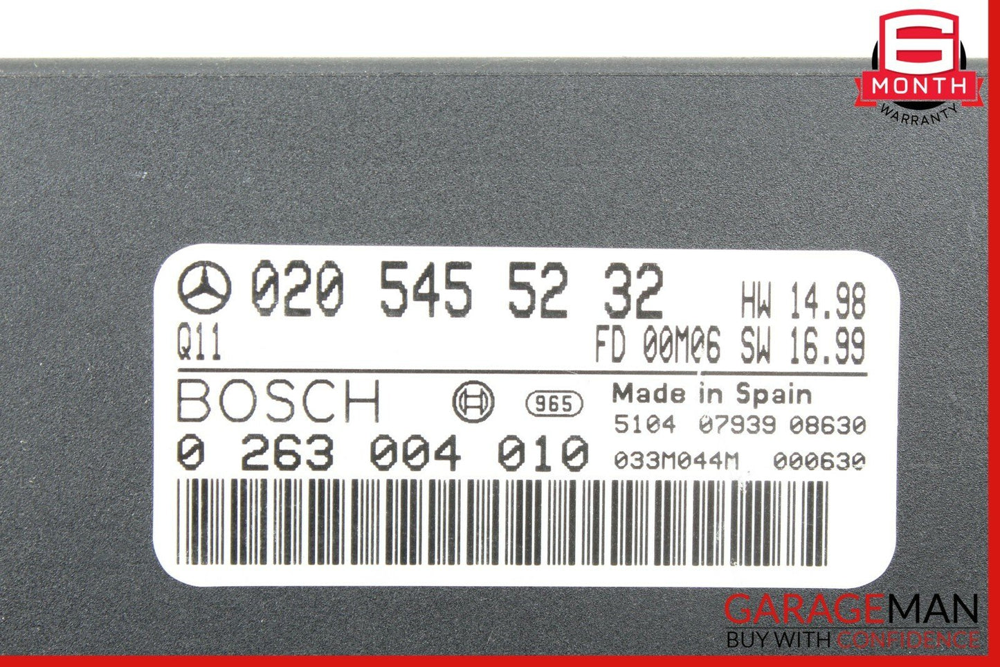 00-06 Mercedes W215 CL500 S430 S500 PDC Parktronic Distance Control Module OEM