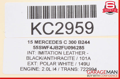 15-18 Mercedes W205 C300 Front Right Passenger Side Door Control Module Unit OEM