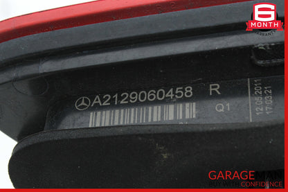 10-13 Mercedes W212 E350 E550 Sedan Inner Tail Light Lamp Rear Right Side OEM