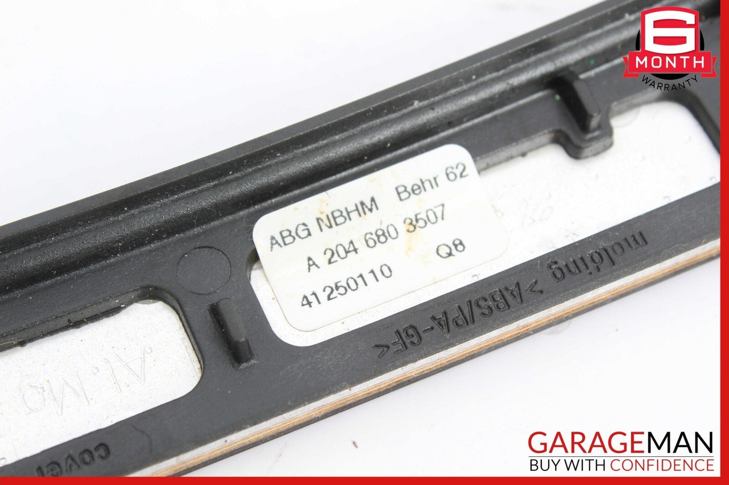 08-14 Mercedes W204 C300 A/C Climate Control Switch Trim Bezel Cover Wood OEM