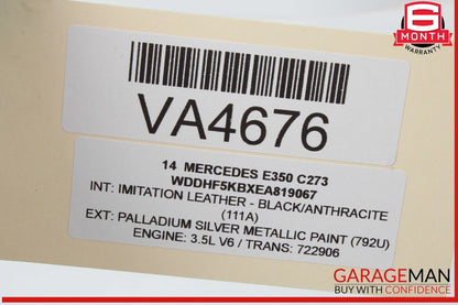 08-18 Mercedes W212 E350 C300 Front Left Side Door Control Module Unit OEM