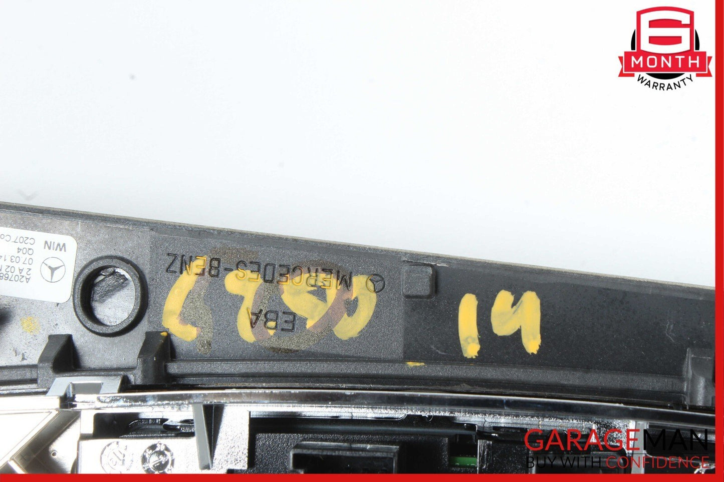 08-15 Mercedes W204 C300 Center Console Shifter Trim Cover Panel Bezel Wood Assy
