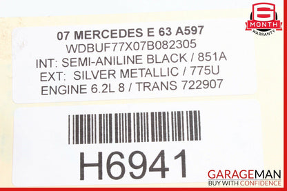 07-12 Mercedes CL63 E63 AMG M156 Right Side Engine Motor Cylinder Head Valve