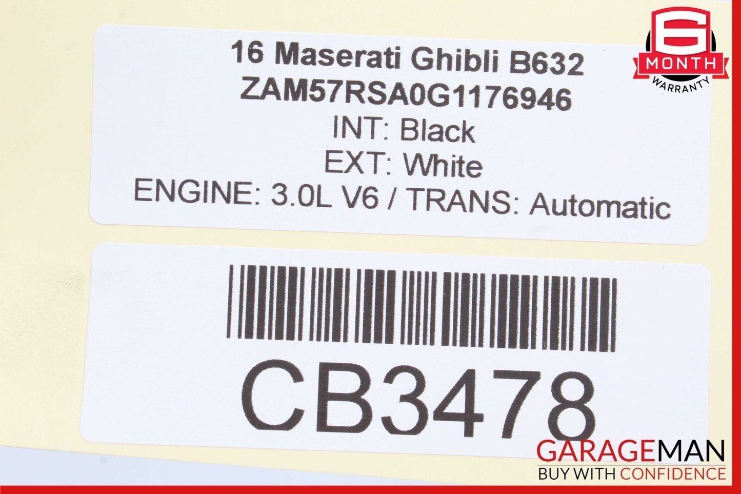 14-17 Maserati Ghibli Rear Right or Left Side Control Arm Set of 4 OEM