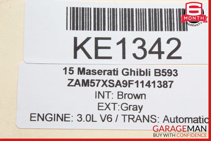 14-23 Maserati Ghibli M157 Headlight Control Switch 670087494 OEM