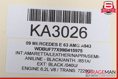 07-09 Mercedes W211 E320 E350 E550 E63 AMG Rear Left Door Control Module Unit