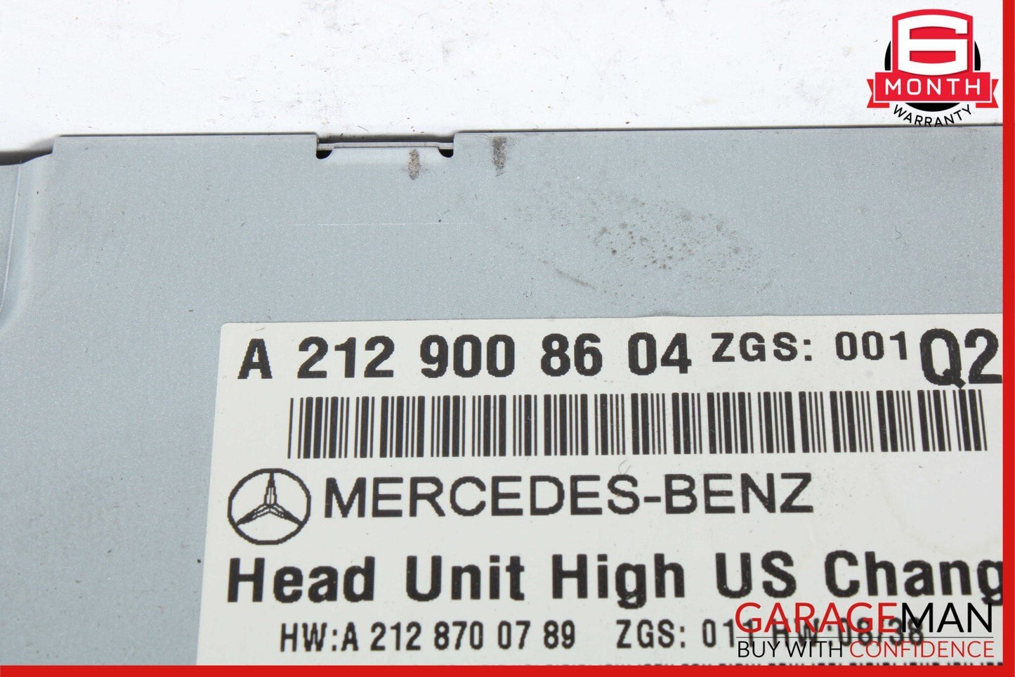 10-11 Mercedes W212 E350 E550 Comand Command Head Unit CD Changer Radio OEM