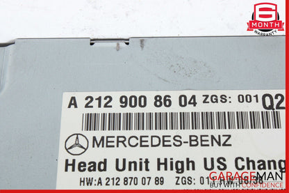10-11 Mercedes W212 E350 E550 Comand Command Head Unit CD Changer Radio OEM