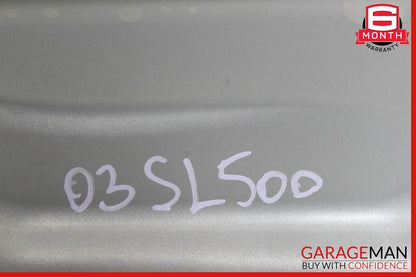 03-08 Mercedes R230 SL500 Convertible Roof Hard Top Folding Panel Silver