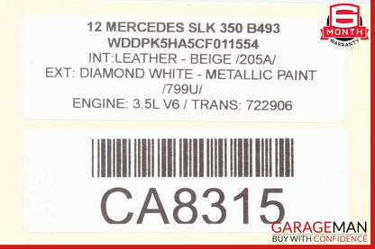 08-14 Mercedes W204 C250 C350 Front Left Side RWD Suspension Lower Control Arm