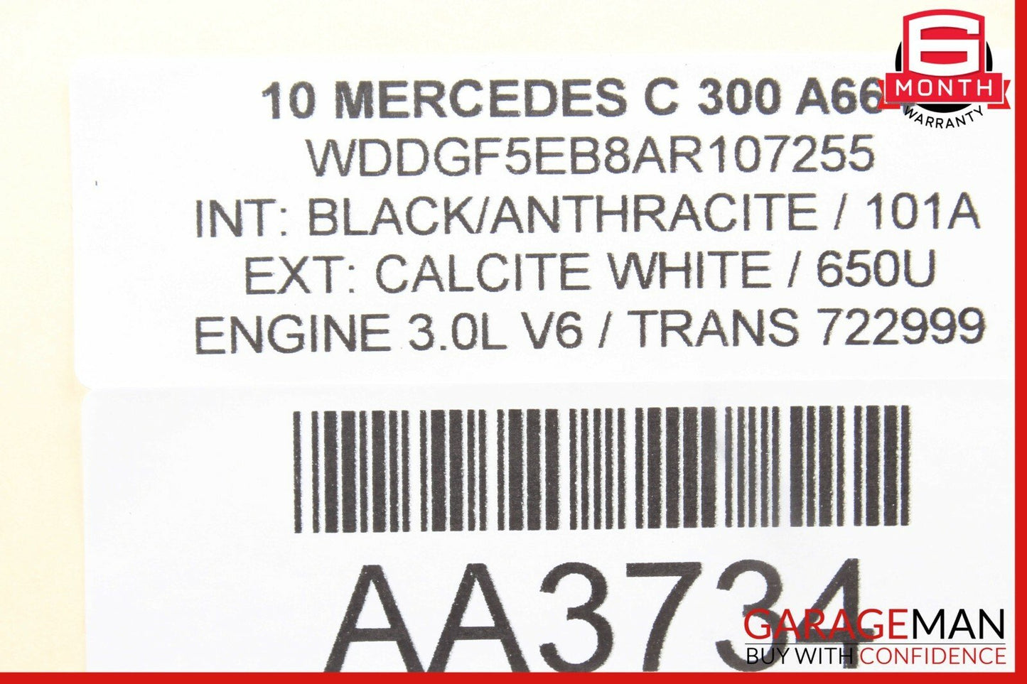 08-11 Mercedes W204 C300 Front Left or Right Side Engine Motor Mount Bracket OEM