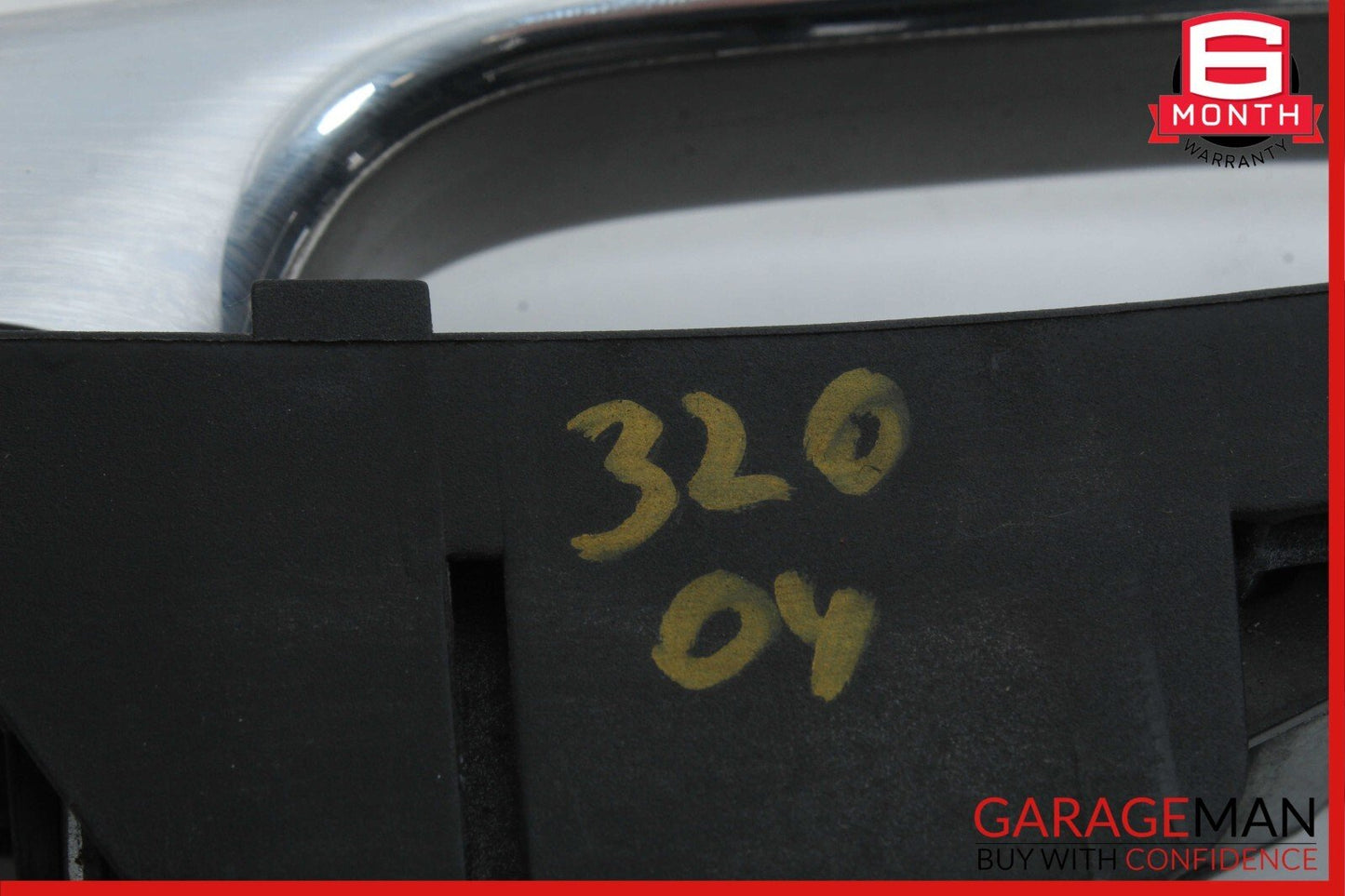 03-09 Mercedes W211 E320 E350 Rear Left Side Exterior Door Handle Silver
